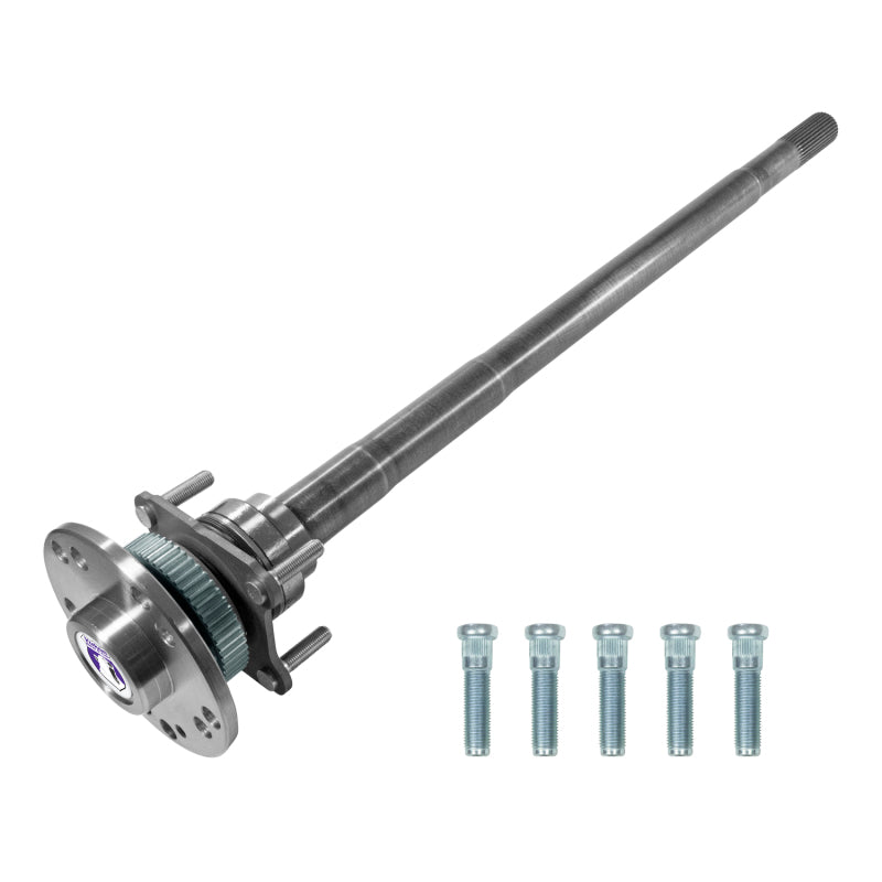 Yukon Gear & Axle Yukon Gear Right Rear 4340 Chromoly Double Drilled Axle Kit Jeep JL/JT Rubicon 33.9in Long