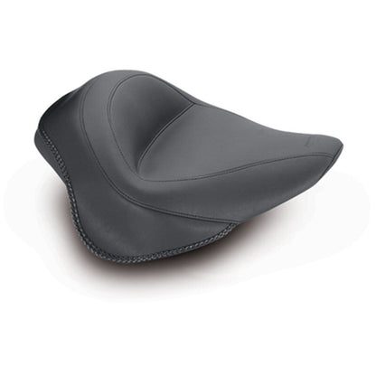 Mustang Motorcycle Mustang 11-13 Harley Blackline, 12-17 Slim,Slim S Wide Touring Solo Seat - Black