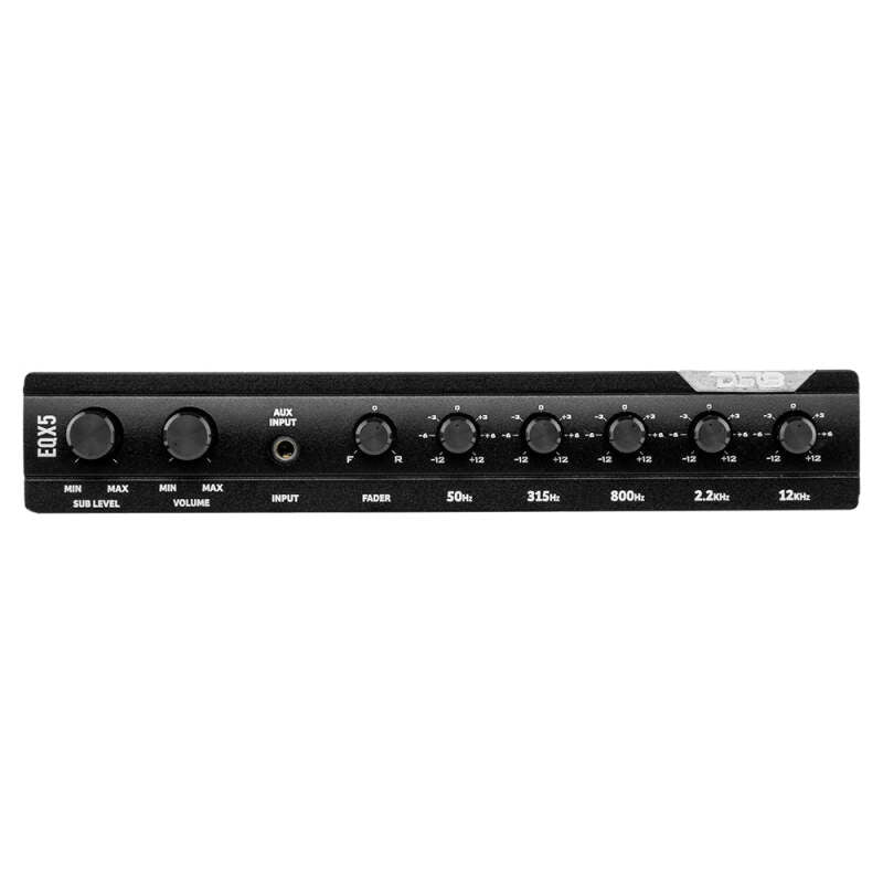 DS18 EQX High Volt 5-Band Equalizer High Level Input