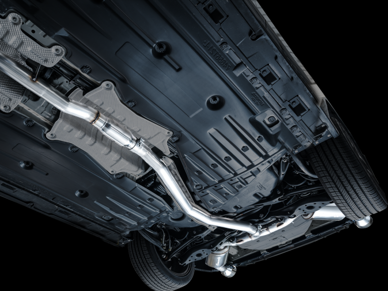 AWE Tuning 22+ Honda Civic Si/Acura Integra Touring Edition Catback Exhaust - Dual Chrome Silver Tip