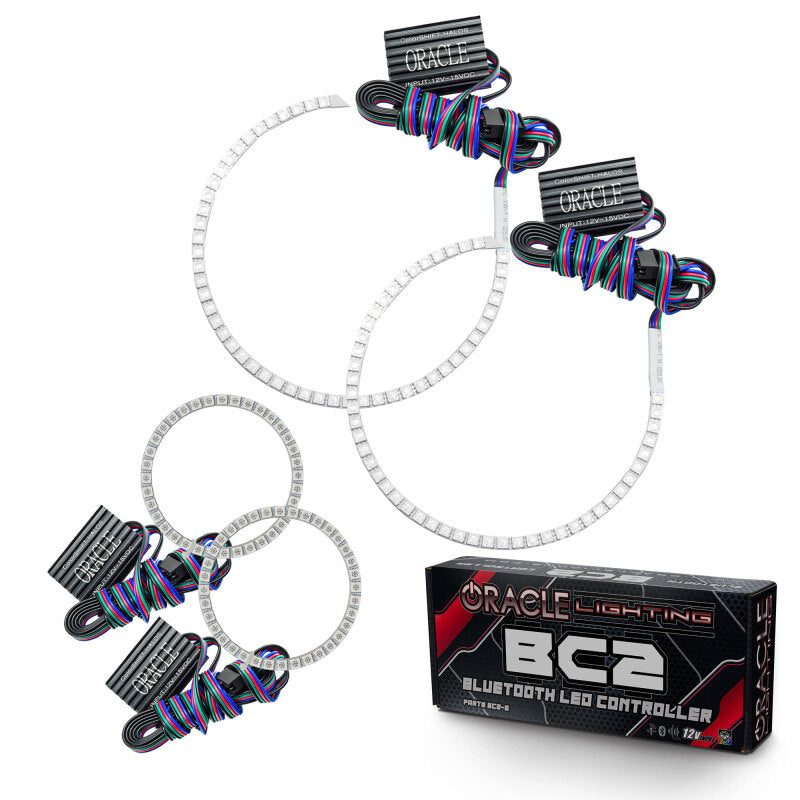 ORACLE Lighting Oracle Ford F-150 04-08 Halo Kit - ColorSHIFT w/ BC1 Controller