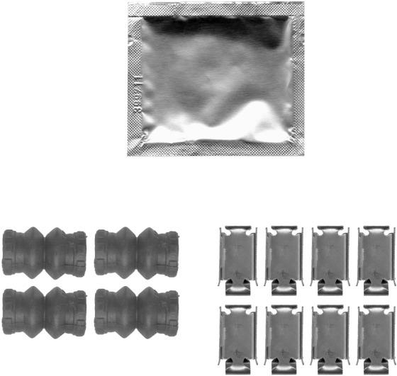 TEXTAR 82504200 Brake Pad Fitting Kit