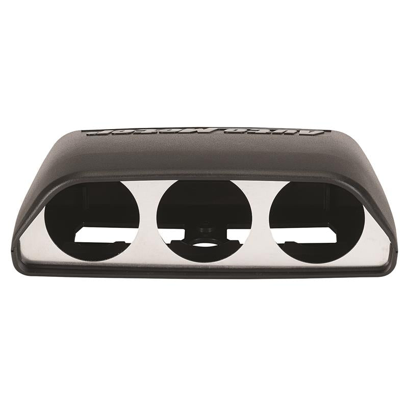 Autometer 08-11 Dodge Challenger Black Triple Dash Pod