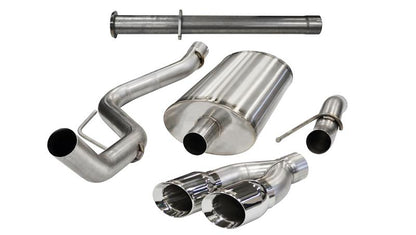CORSA Performance Corsa 2011-2014 Ford F-150 Raptor 6.2L V8 133in Wheelbase Polished Xtreme Cat-Back Exhaust