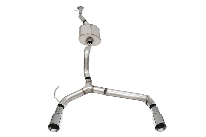 CORSA Performance Corsa 21-25 Ford Bronco 2.7L 4-Door 2.75in Cat-Back Dual Rear Exhaust w/4in Straight-Cut Polish Tips