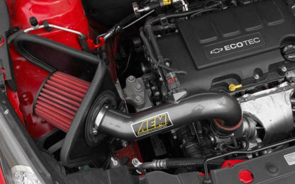 AEM Induction AEM 2011-2014 Chevrolet Cruze 1.4L - Cold Air Intake System - Gunmetal Gray