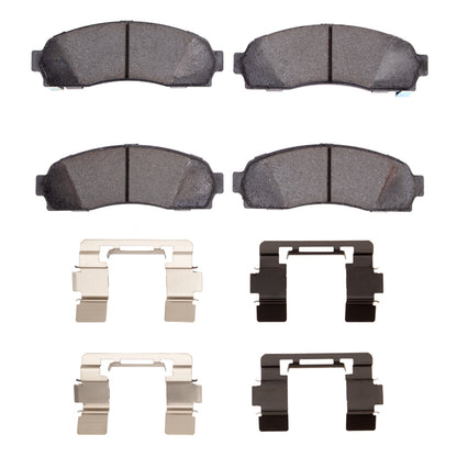 R1 Concepts R1 2002-2012 Chevrolet Equinox Front R1 Super Duty Pads & Hardware Kit
