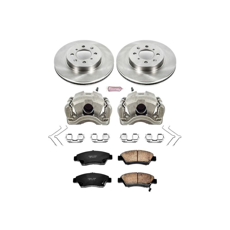 PowerStop Power Stop 03-05 Honda Civic Front Autospecialty Brake Kit w/Calipers