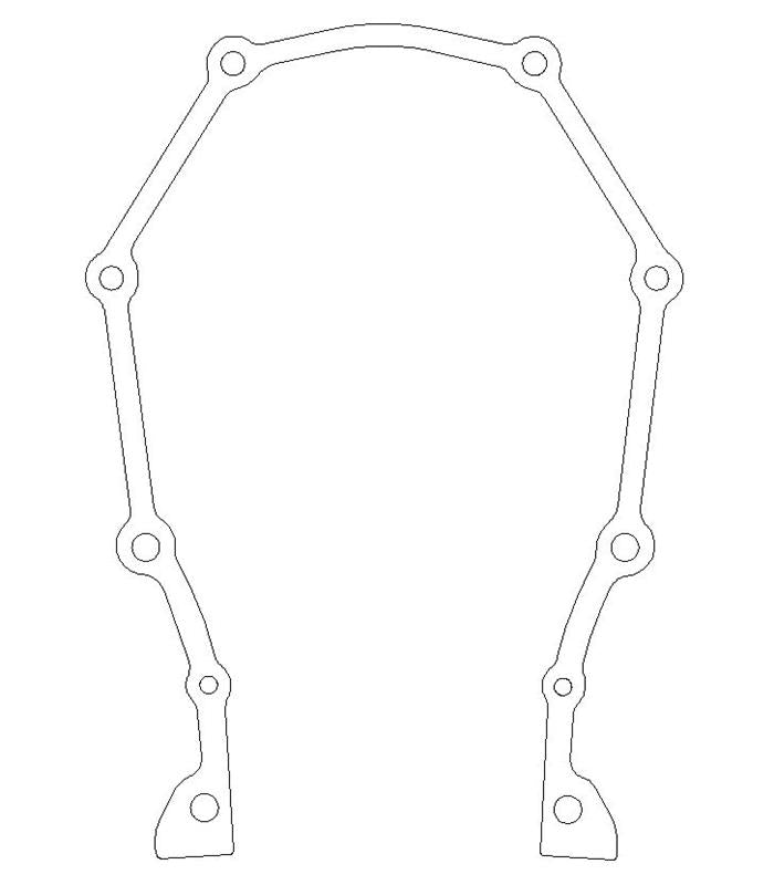 Cometic Gasket Cometic Chrysler B/RB .018in AFM Timing Cover Gasket
