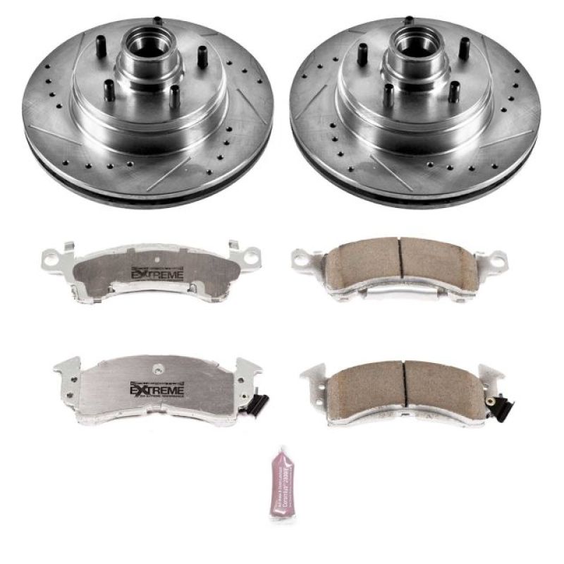 PowerStop Power Stop 91-96 Buick Roadmaster Front Z26 Street Warrior Brake Kit
