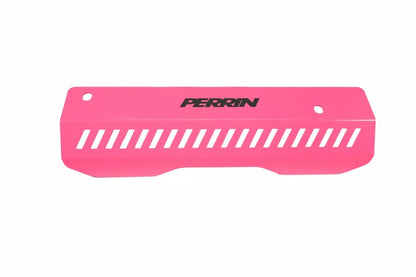 Perrin Performance PERRIN 22-26 Subaru WRX Pulley Cover - Hyper Pink (SHORT - For Use w/PERRIN AOS)