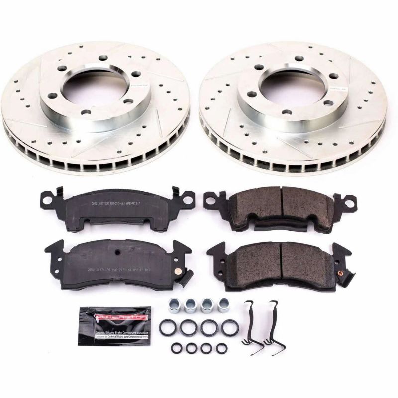 PowerStop Power Stop 71-74 Chevrolet Blazer Front Z23 Evolution Sport Brake Kit