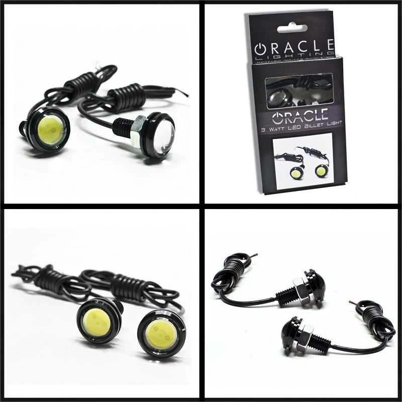 ORACLE Lighting Oracle 3W Universal Cree LED Billet Lights - Red
