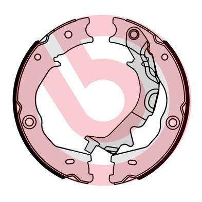 OE SKODA 1K0609721BB Parking Brake Cable Pull