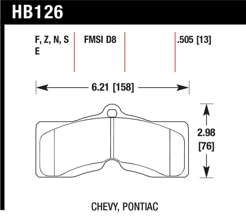 Hawk Performance Hawk HPS Street Brake Pads