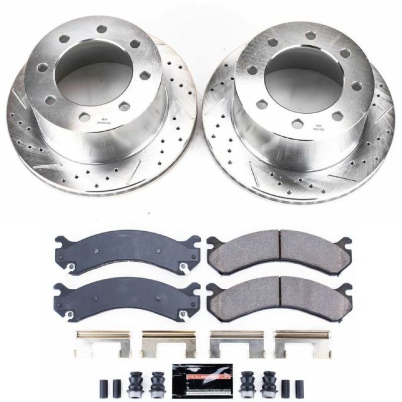 PowerStop Power Stop 01-06 Chevrolet Silverado 3500 Rear Z23 Evolution Sport Brake Kit