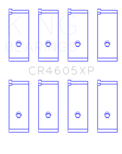 King Engine Bearings Suzuki G13A/G13B (Size STD) Performance Rod Bearing Set