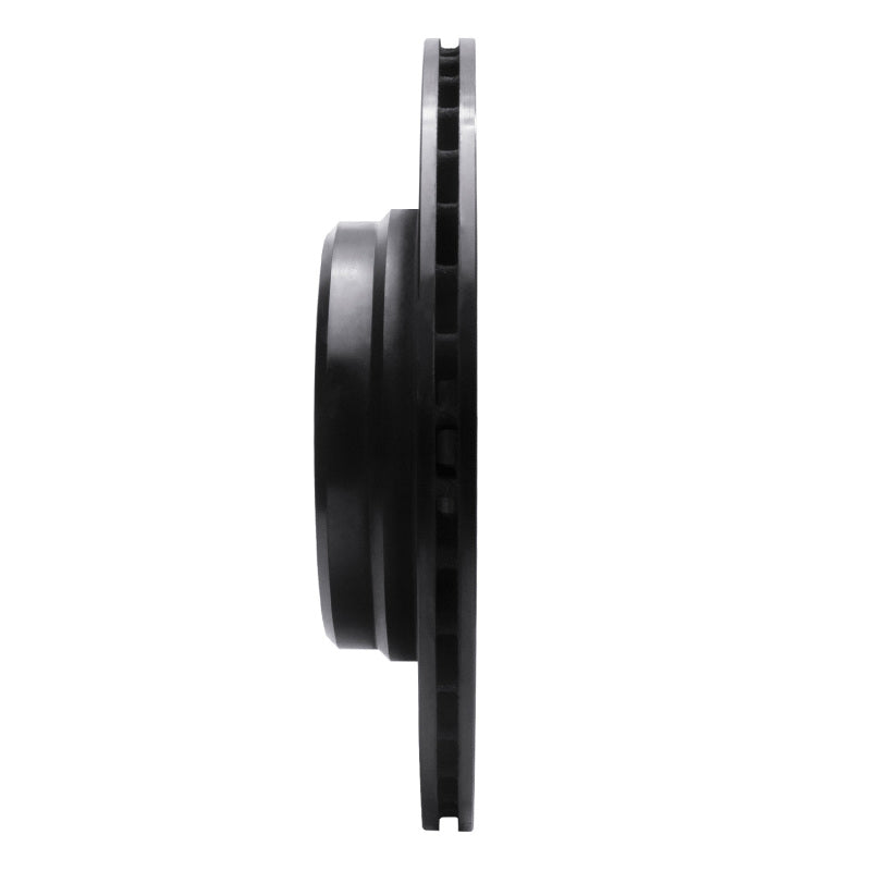 R1 Concepts R1 95-03 BMW Z8 Rear Left Drilled & Slotted Black Brake Rotor