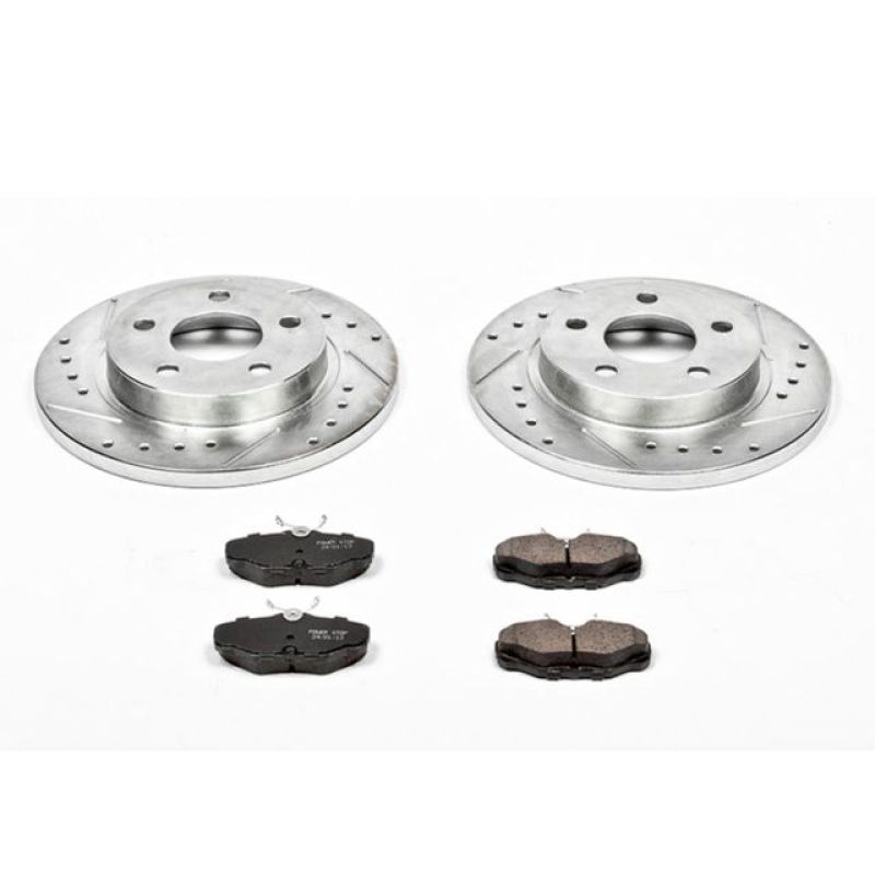 PowerStop Power Stop 93-05 Ford Taurus Rear Z23 Evolution Sport Brake Kit