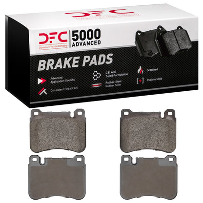 DFC 05-11 Mercedes-Benz SLK350 Front Low Metallic 5000 Advanced Brake Pads