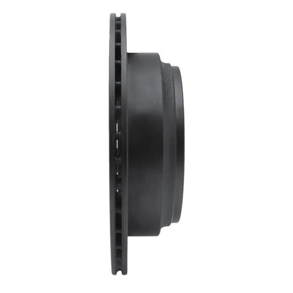 R1 Concepts R1 92-04 Acura SLX Rear Right Drilled & Slotted Black Brake Rotor