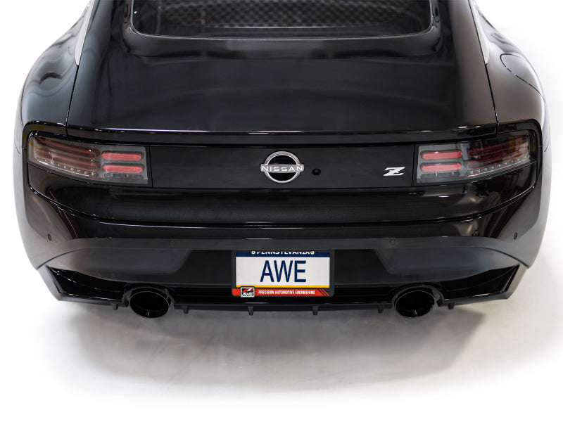 AWE Tuning 2023 Nissan Z RZ34 RWD Track Edition Cat-Back Exhaust System w/ Diamond Black Tips