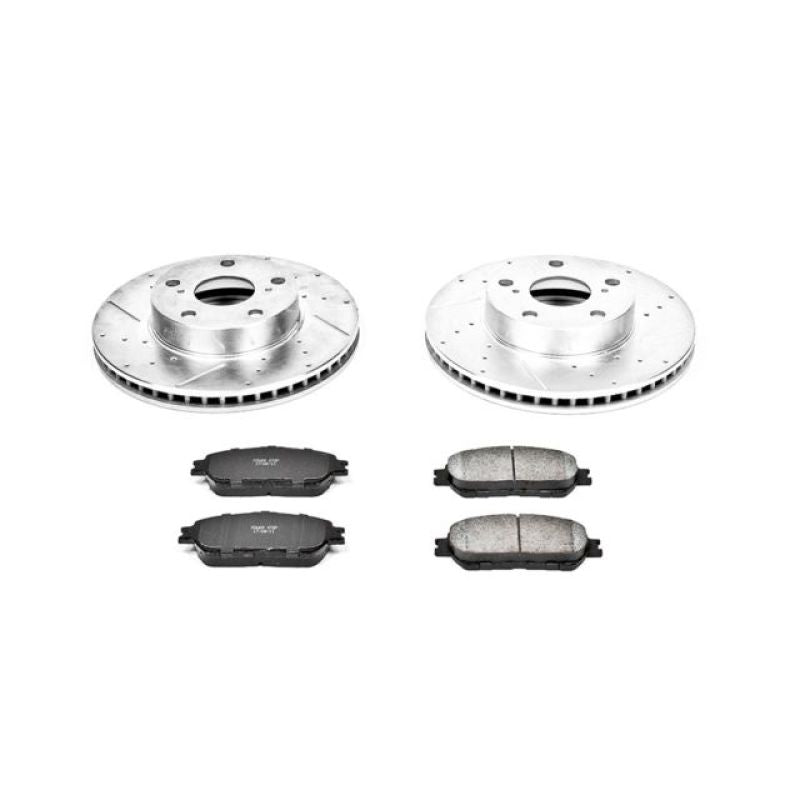 PowerStop Power Stop 05-15 Toyota Tacoma Front Z23 Evolution Sport Brake Kit