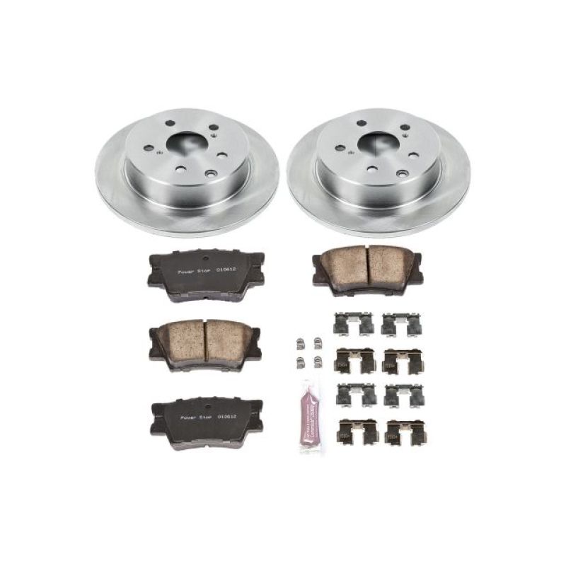 PowerStop Power Stop 10-12 Lexus HS250h Rear Autospecialty Brake Kit