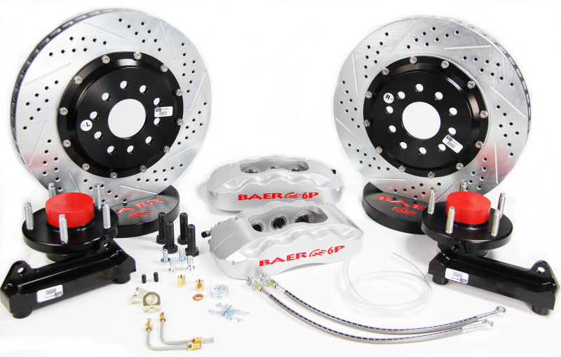 Baer Brakes 14in Pro+ Front Brake Kit - Silver