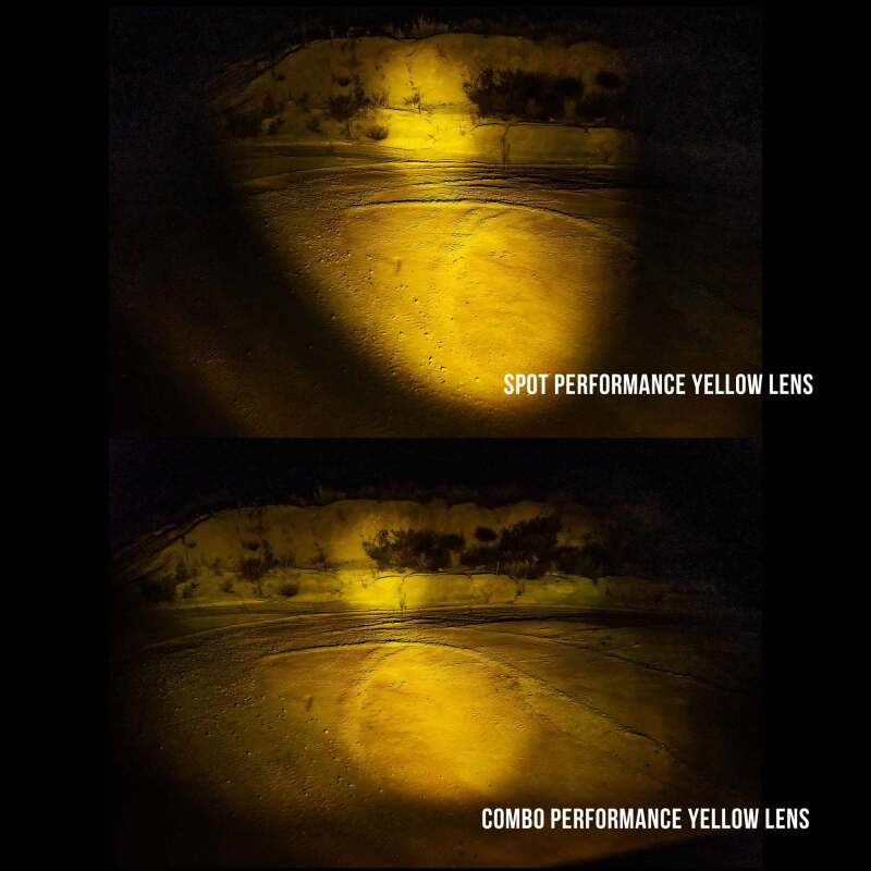 KC HiLiTES FLEX ERA LED Performance Yellow Spot Beam Lens for Light Bars