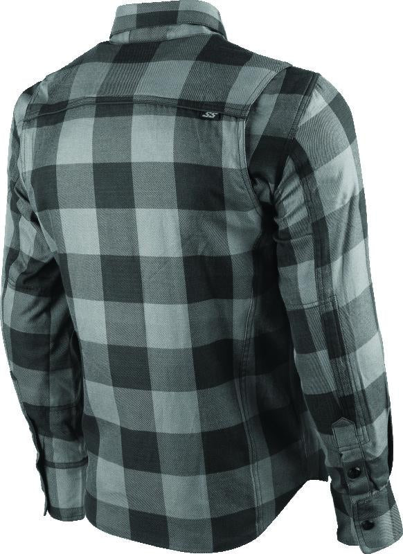 Speed and Strength True Grit 2.0 Armored Moto Shirt Grey - Small