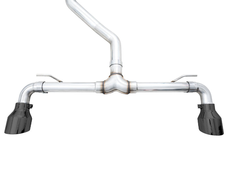 AWE Tuning 2022 VW GTI MK8 Track Edition Exhaust - Diamond Black Tips