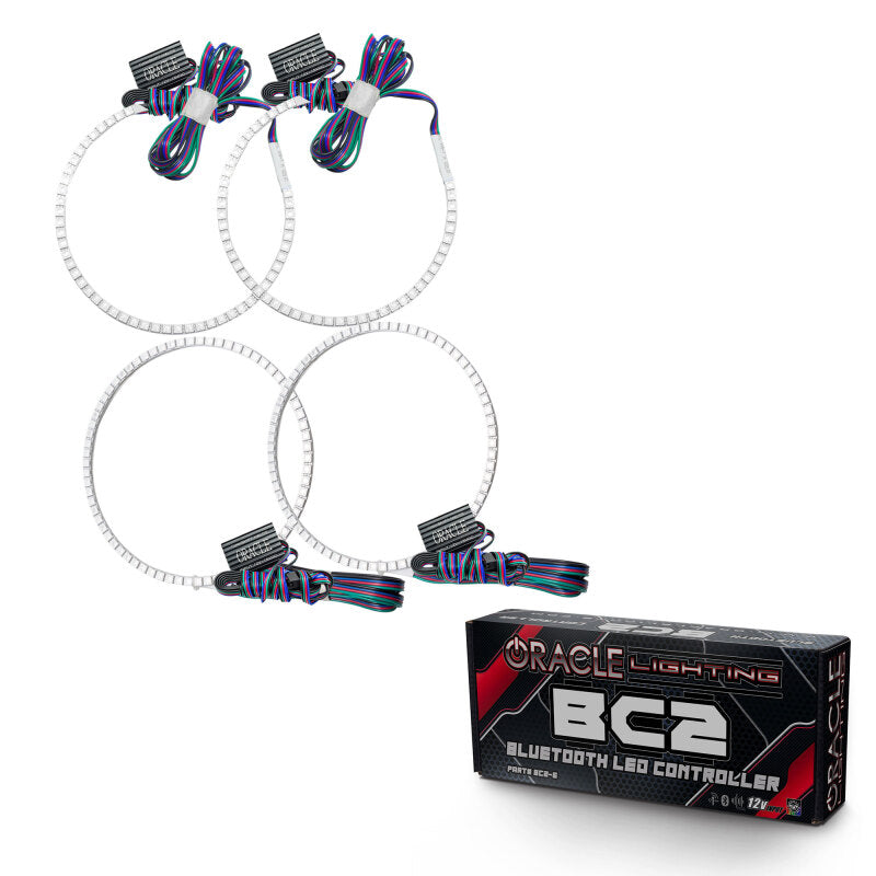 ORACLE Lighting Oracle Dodge Caliber 07-10 Halo Kit - ColorSHIFT w/ BC1 Controller