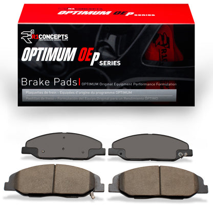R1 Concepts R1 08-14 Cadillac Sts Front Optimum OE Brake Pads
