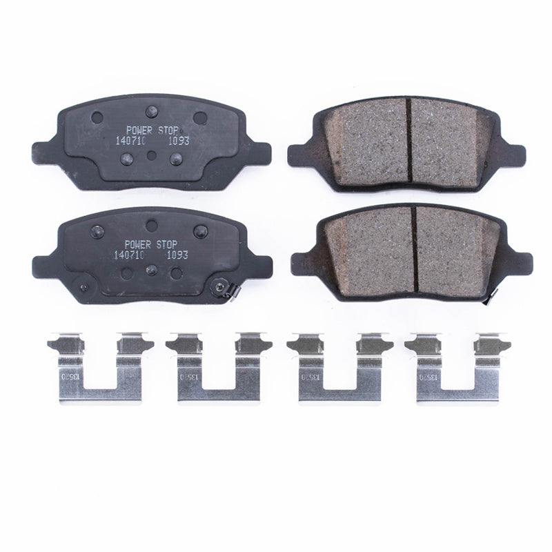 PowerStop Power Stop 05-07 Buick Terraza Rear Z17 Evolution Ceramic Brake Pads w/Hardware