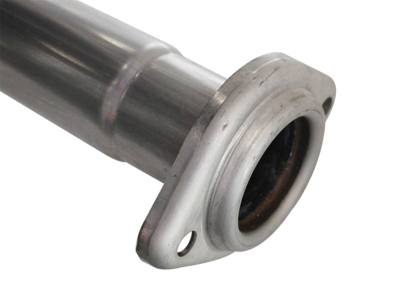 aFe MACHForce XP Exhausts Cat-Back SS 409 EXH Wrinkle Black CB Ford F-150 11-12 V6-3.5L (tt)