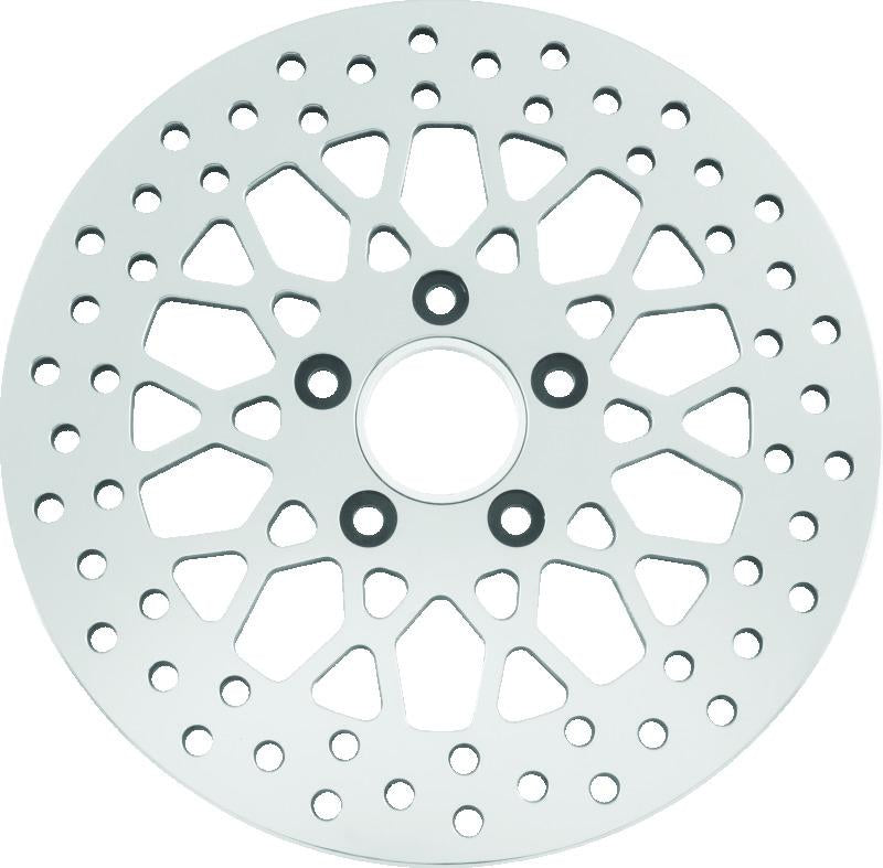 Bikers Choice 84-17 Big Twin/XL Rear 11.5in Mesh Brake Rotor (Exc 08-17 Touring)