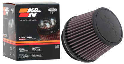 K&N Engineering K&N Filter Universal X Stream Clamp-On 4-1/2in Flange 5-7/8in Base 4-1/2in Top 4-1/2in Height
