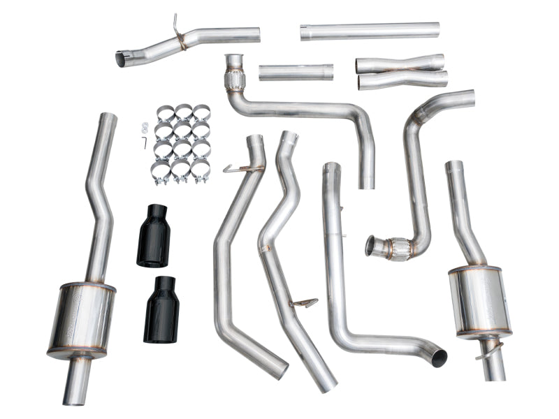AWE Tuning 2025+ RAM 1500 3.0TT Rebel 0FG Cat-Back Exhaust w/ Diamond Black Tips