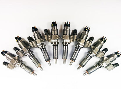 DDP 01-04 Chevrolet Duramax 6.6L LB7 Brand New Injector Set - 100hp (60% Over)