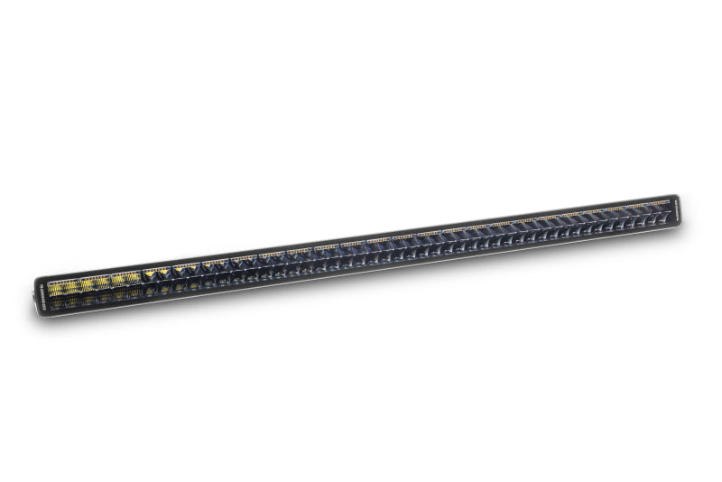 Go Rhino Universal Blackout Combo Series 50in Double Row LED Light Bar w/ Amber Lighting - Black