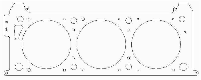 Cometic Gasket Cometic GM LGD/LZ4/LZ8/LZ9/LZE/LZG High Value .051in MLS Cylinder Head Gasket - 101mm Bore - RHS