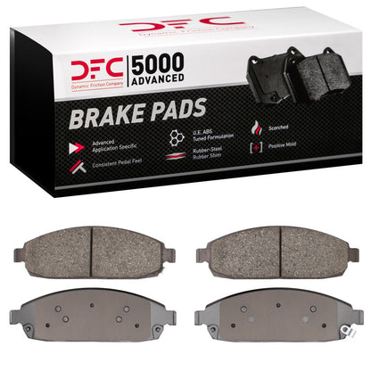 DFC 05-10 Jeep Commander Front 5000 Advanced Ceramic Brake Pads