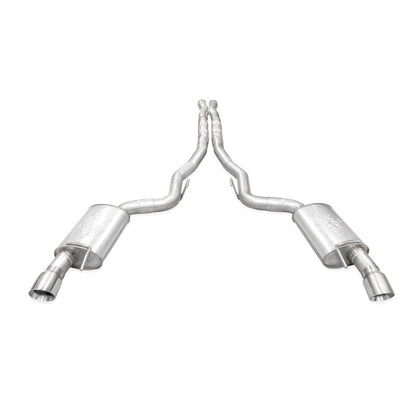 Stainless Works 2024 Mustang GT Catback Dual Tips Legend Sound X-Pipe Factory Connect Exhaust