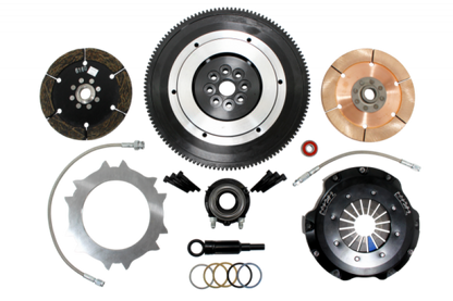 Clutch Masters 07-09 Subaru Legacy GT Spec B Push Style Street/Race Twin-Disc 7.25in Clutch Kit