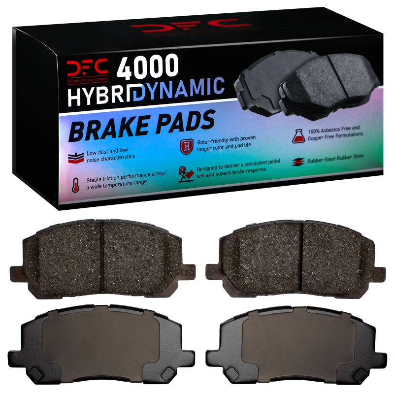 DFC 01-07 Toyota Highlander Hybrid Front 4000 Hybridynamic Brake Pads