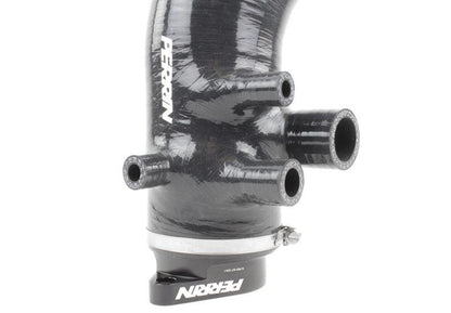 Perrin Performance PERRIN 15-21 Subaru WRX / 14-18 Forester XT Turbo Inlet Hose 3in. w/ Turbo Adapter Flange - Black