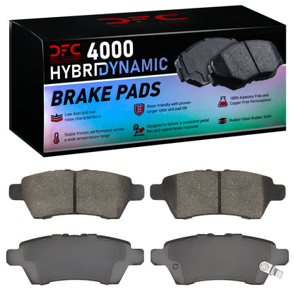 DFC 05-12 Nissan Pathfinder Rear 4000 Hybridynamic Brake Pads