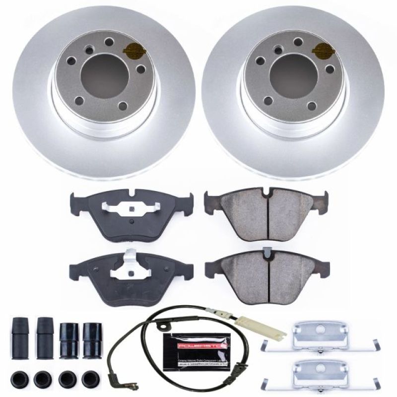 PowerStop Power Stop 06-07 BMW 525i Front Z23 Evolution Sport Coated Brake Kit