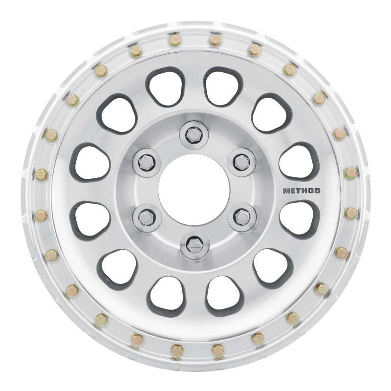 Method Wheels Method MR103 Beadlock 15x8 -24mm Offset 6x5.5 108mm CB Raw Machined w/BH-H24100 Wheel